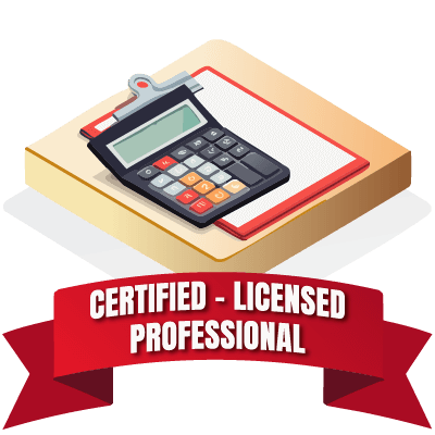 Certified Licensed badge